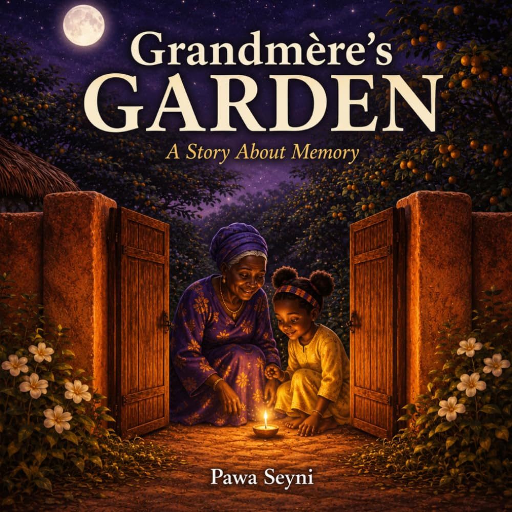 Grandmère's Garden Under the Moon, book cover