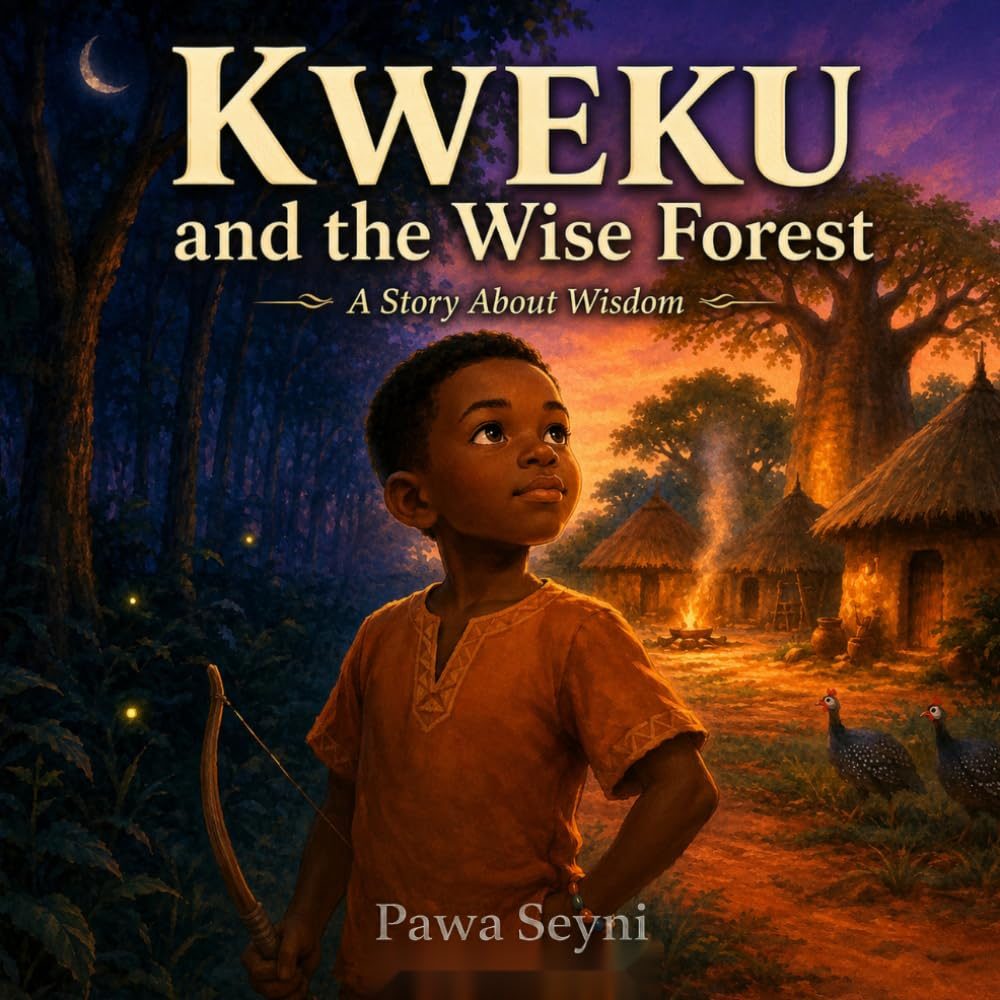 Kweku and the Wise Forest, book cover