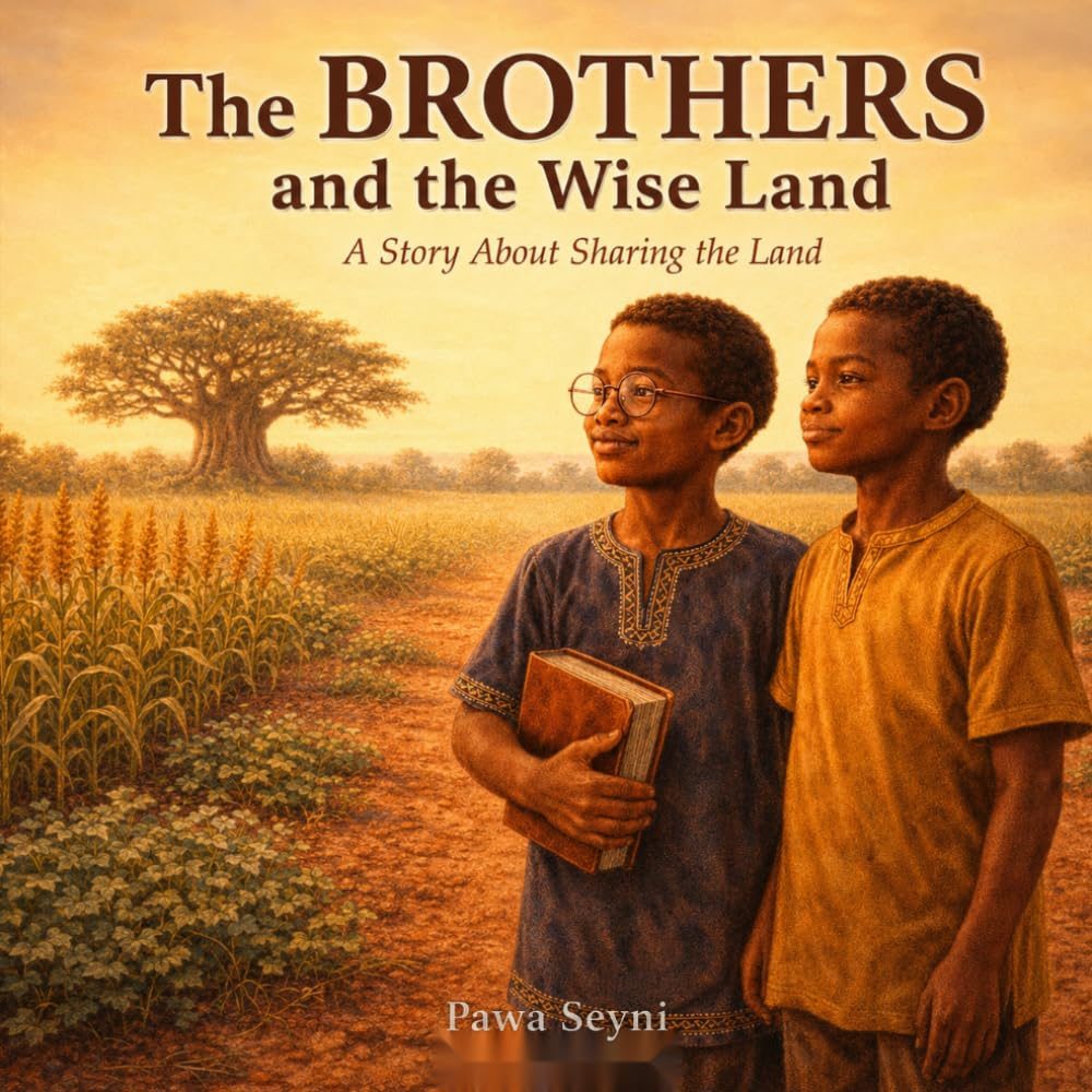 The Brothers and the Wise Land, book cover