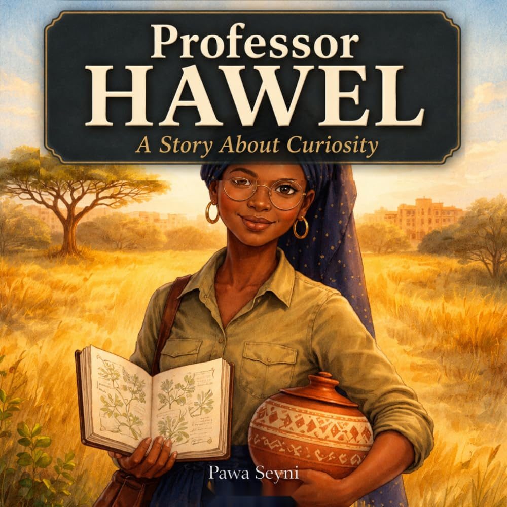 The Clever Scientist, Professor Hawel, book cover